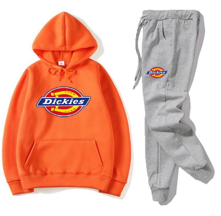 mens orange sweatsuit