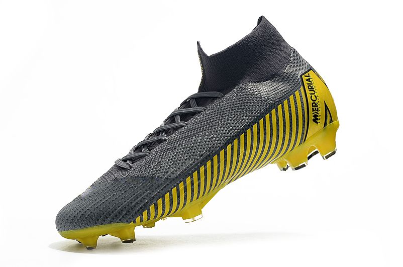 grey and yellow nike soccer cleats