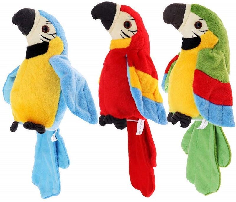 talking parrot toy