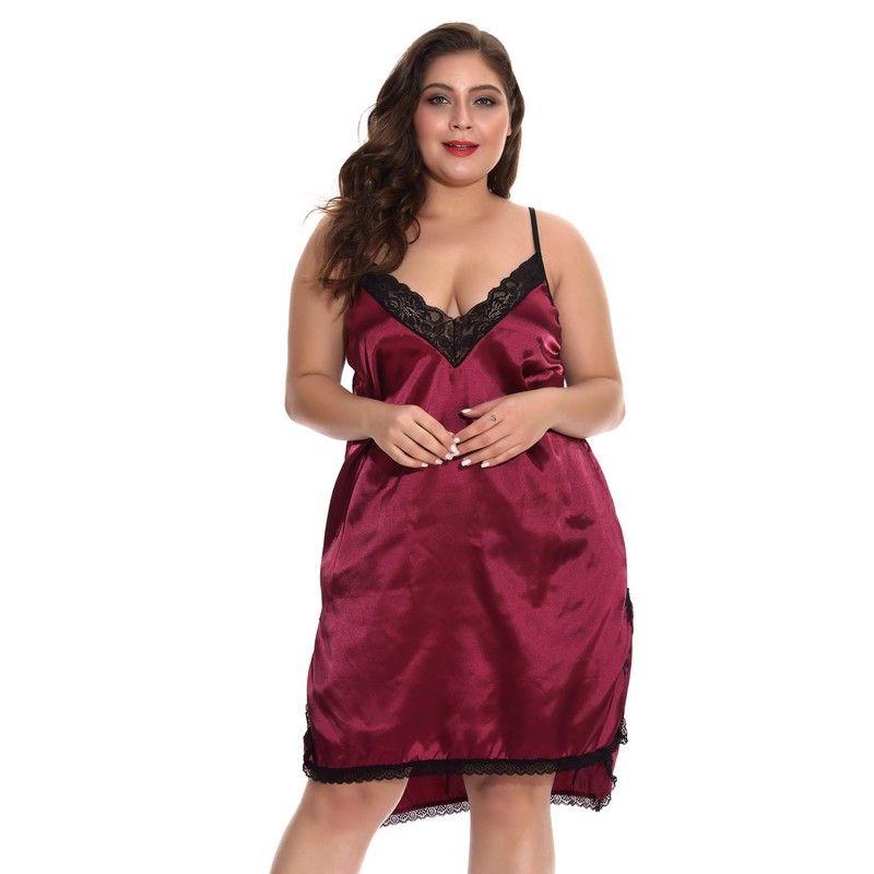 maroon babydoll