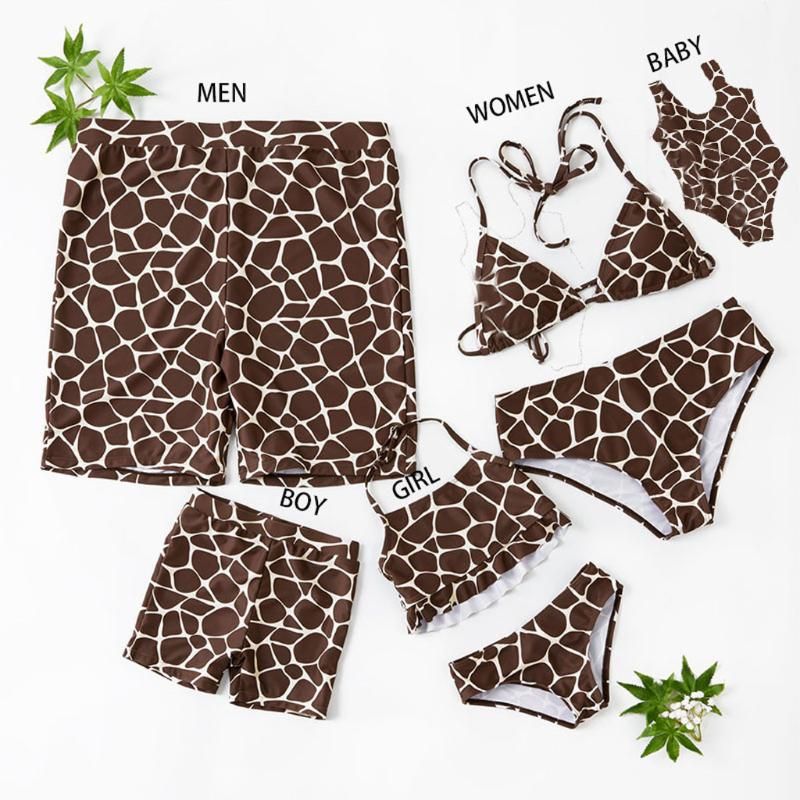 leopard print mens bathing suit