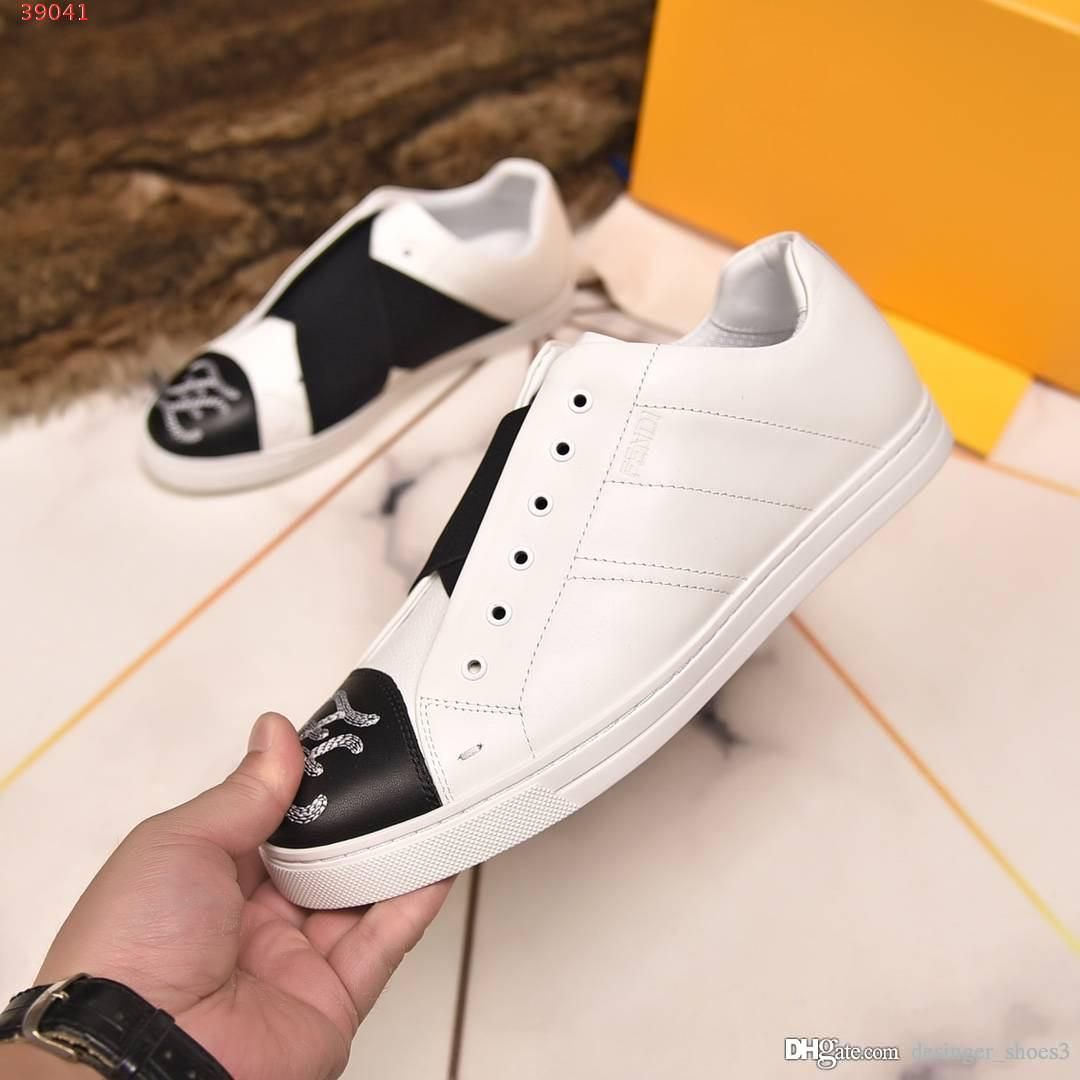 branded black casual shoes