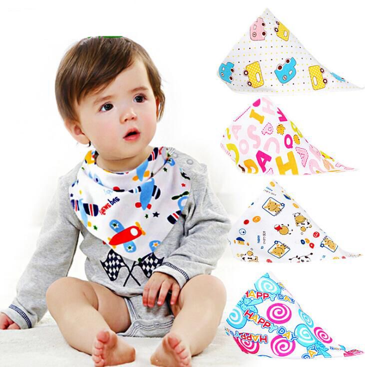 triangle baby bibs