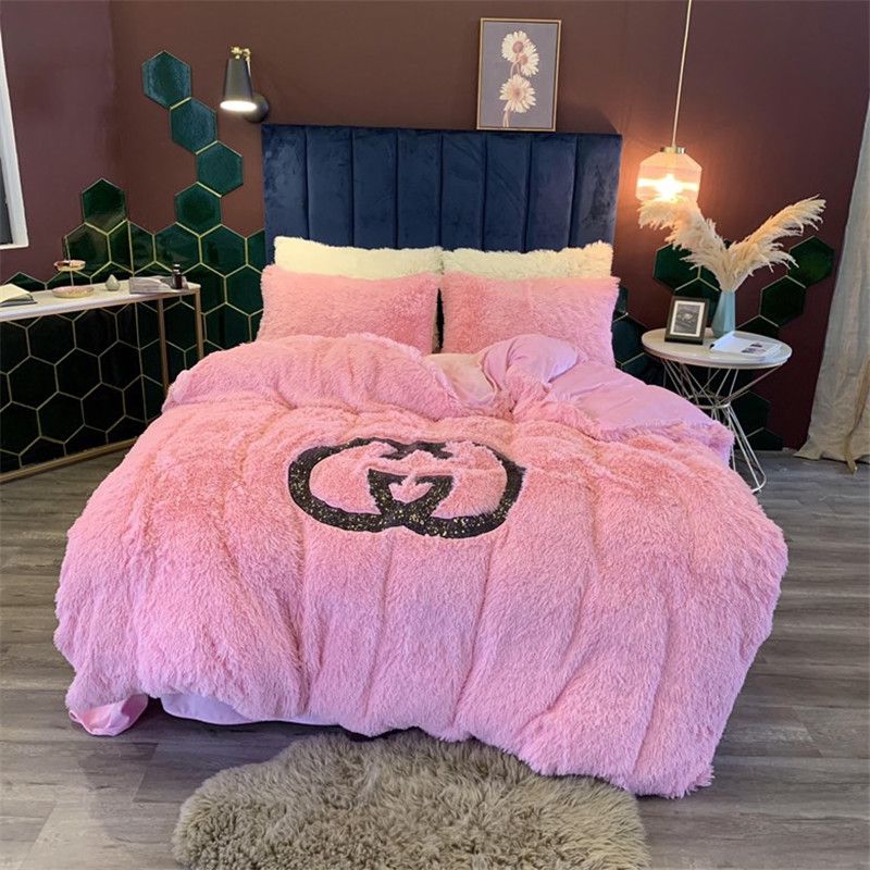 Cute Pink Bedroom Decorate Bedding Sets Plush Ab Side - Daybed Bedding Sets Pink Cute Pink Bedroom Decorate Bedding Sets Plush Ab Side - Daybed Bedding Sets Pink
