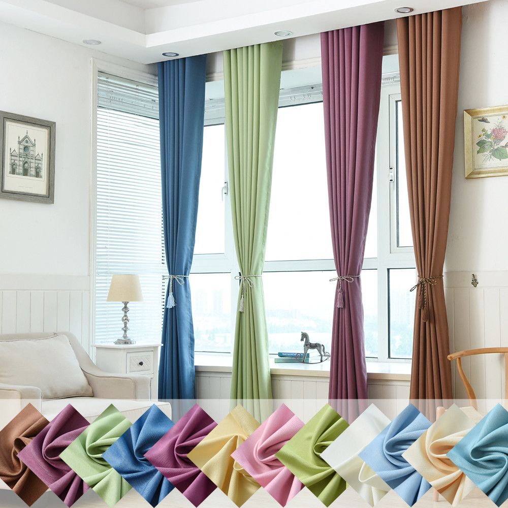 2021 Solid Color Living Room Curtain For Window Door Jarl Home Decoration Velvet Polyester Fabric Custom Kitchen Bedroom Valances Cheap Panels From Jarlhome