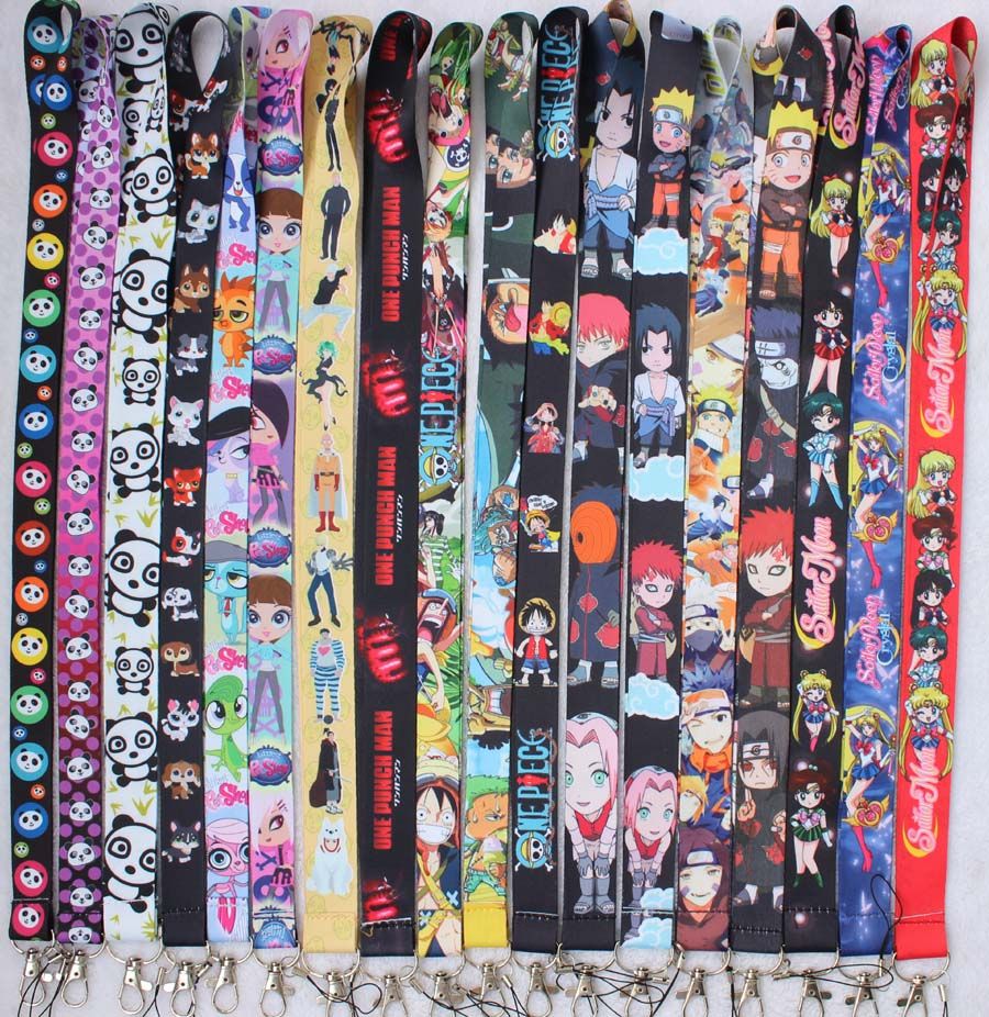 2020 Japanese Anime Naruto One Piece Lanyards Id Badge Holder Id Card Pass Gym Mobile Phone Usb Badge Holder Hang Rope Lanyard Key Strap From Popshop 0 58 Dhgate Com