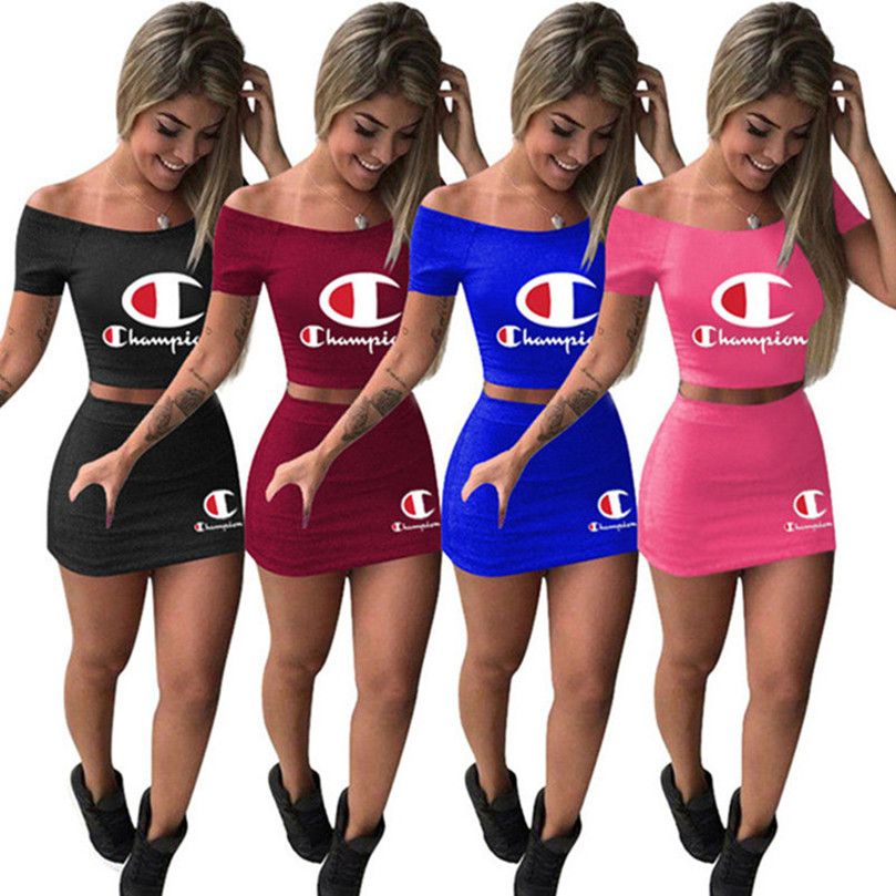 champion two piece set womens