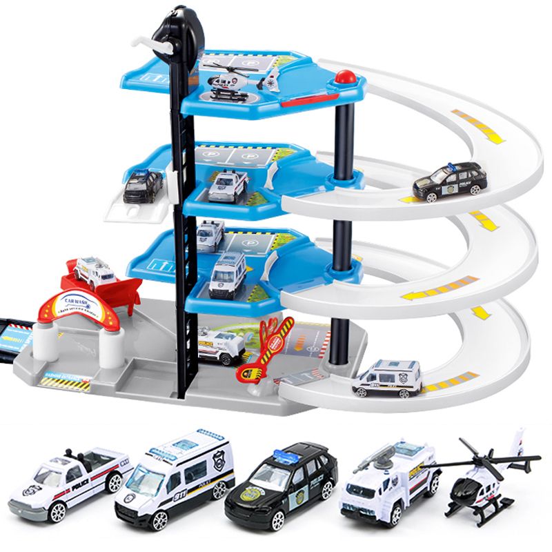 toy car racing track