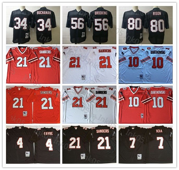 favre falcons jersey