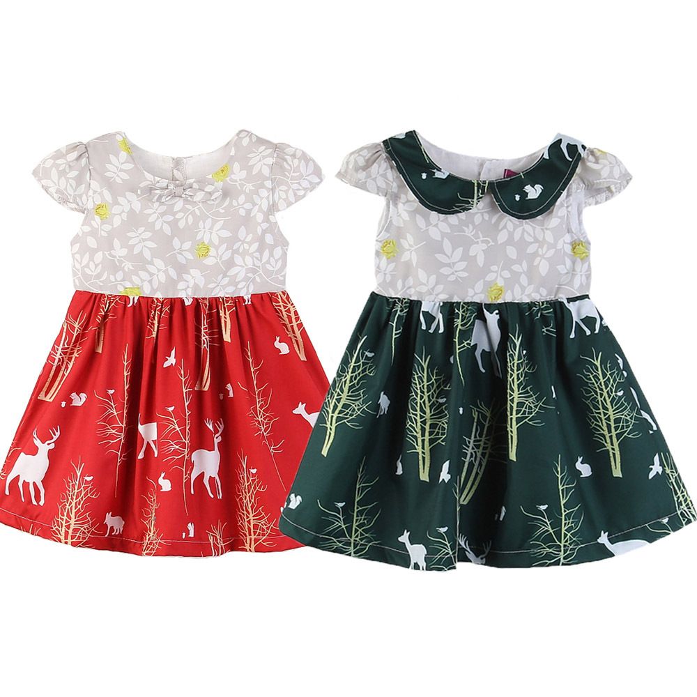 snowflake baby dress