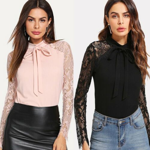 formal lace blouse