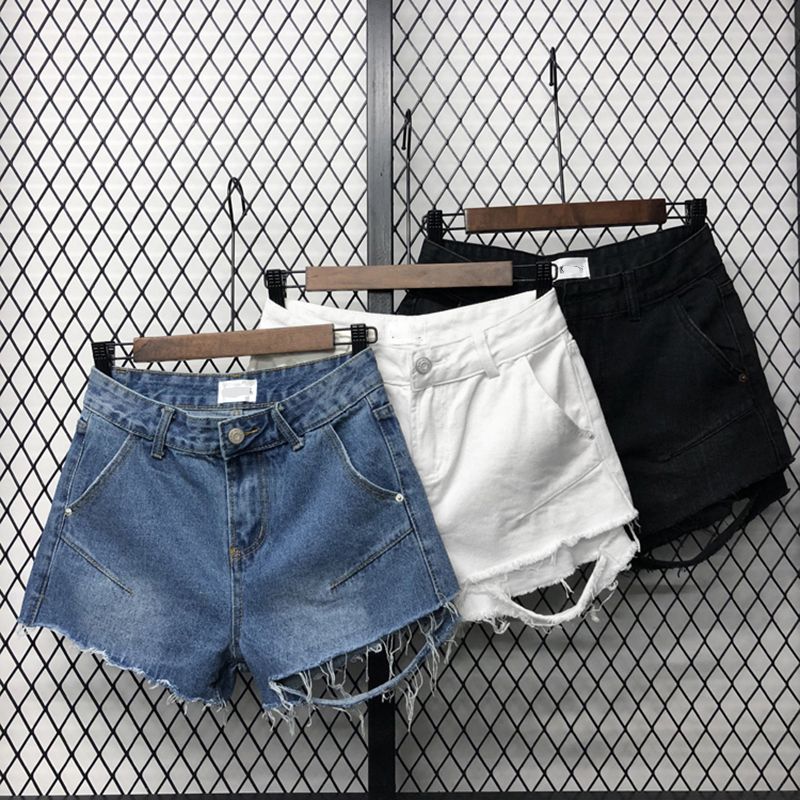 chic denim shorts