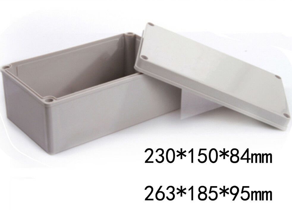 263*185*95mm Moisture-proof Plastic Enclosure Project Case DIY Junction Box IP65