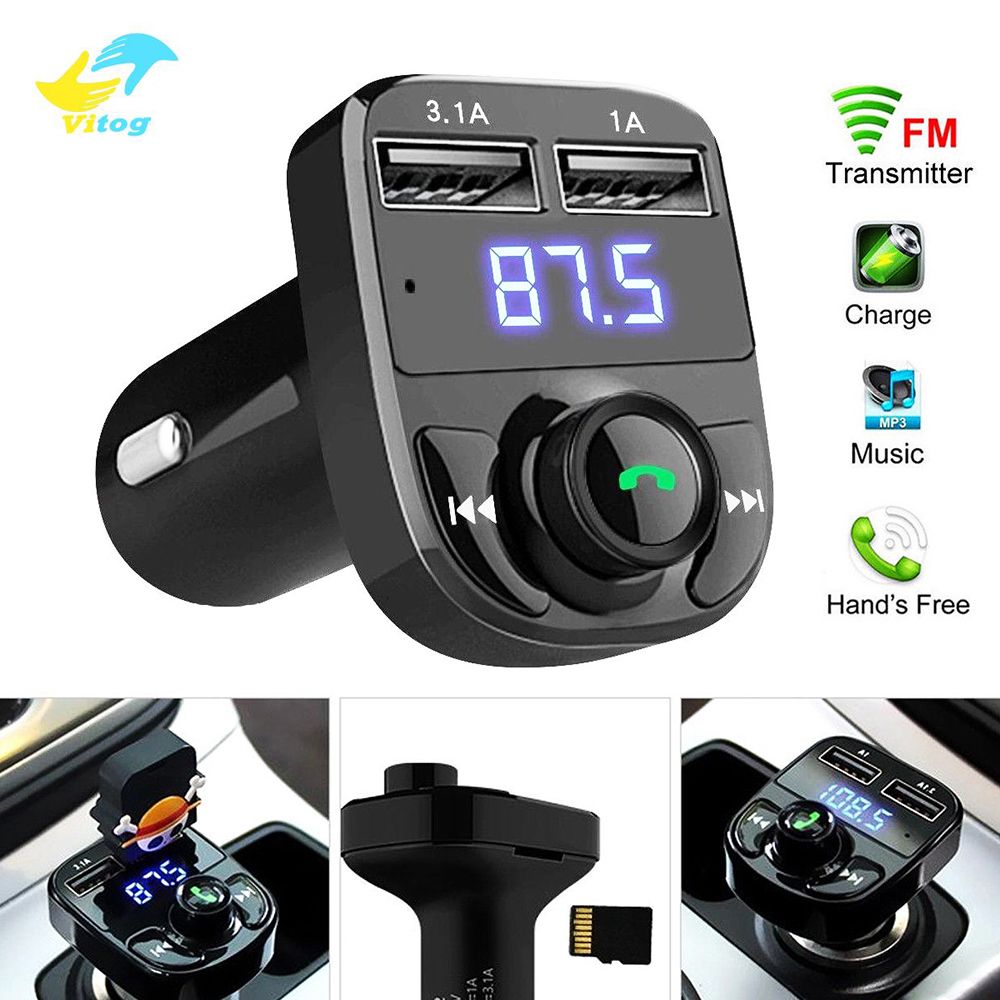 car mp3 player fm transmitter