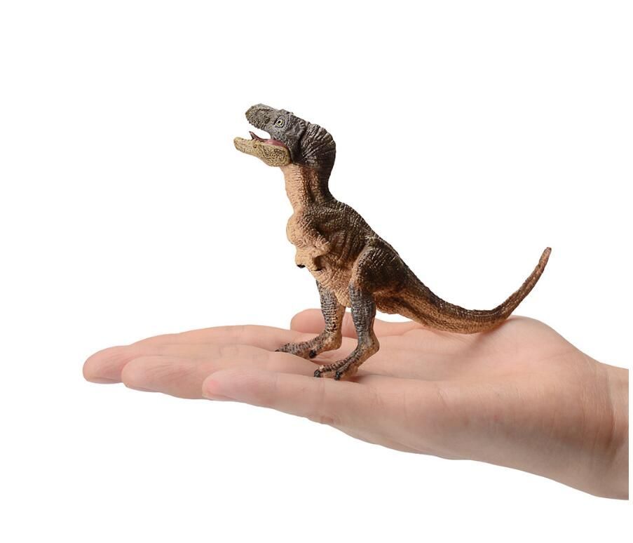 Compre Trompeta De Comercio Exterior Modelo De Juguete De Dinosaurio 10 CM Pintura Verde Pequeña Tiranosaurio Boca Puede Abrir Péndulo De Juguete A 13 € Del Babyhys | DHgate.Com
