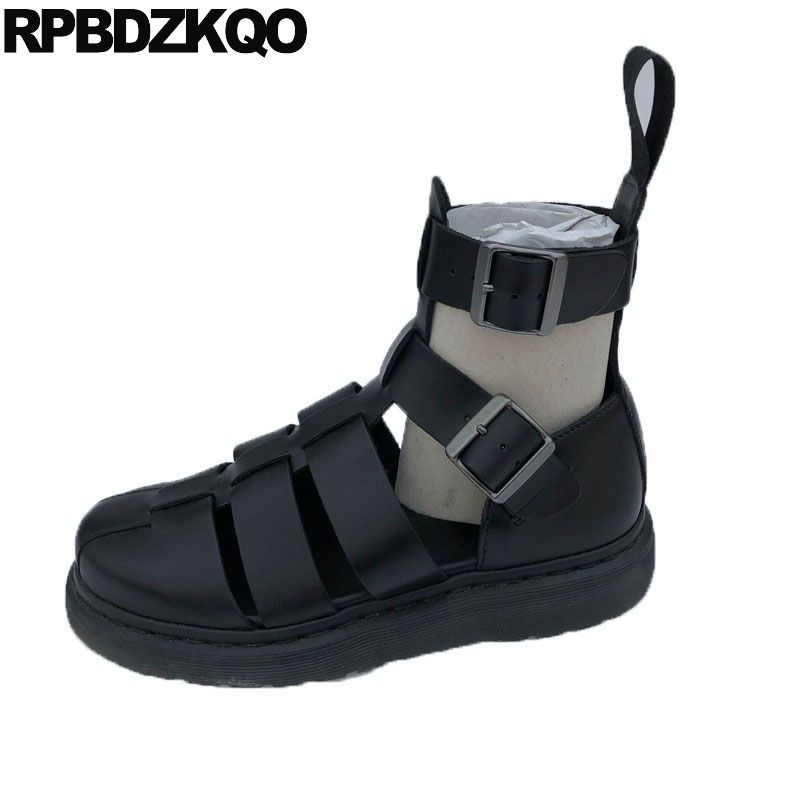 mens black gladiator sandals