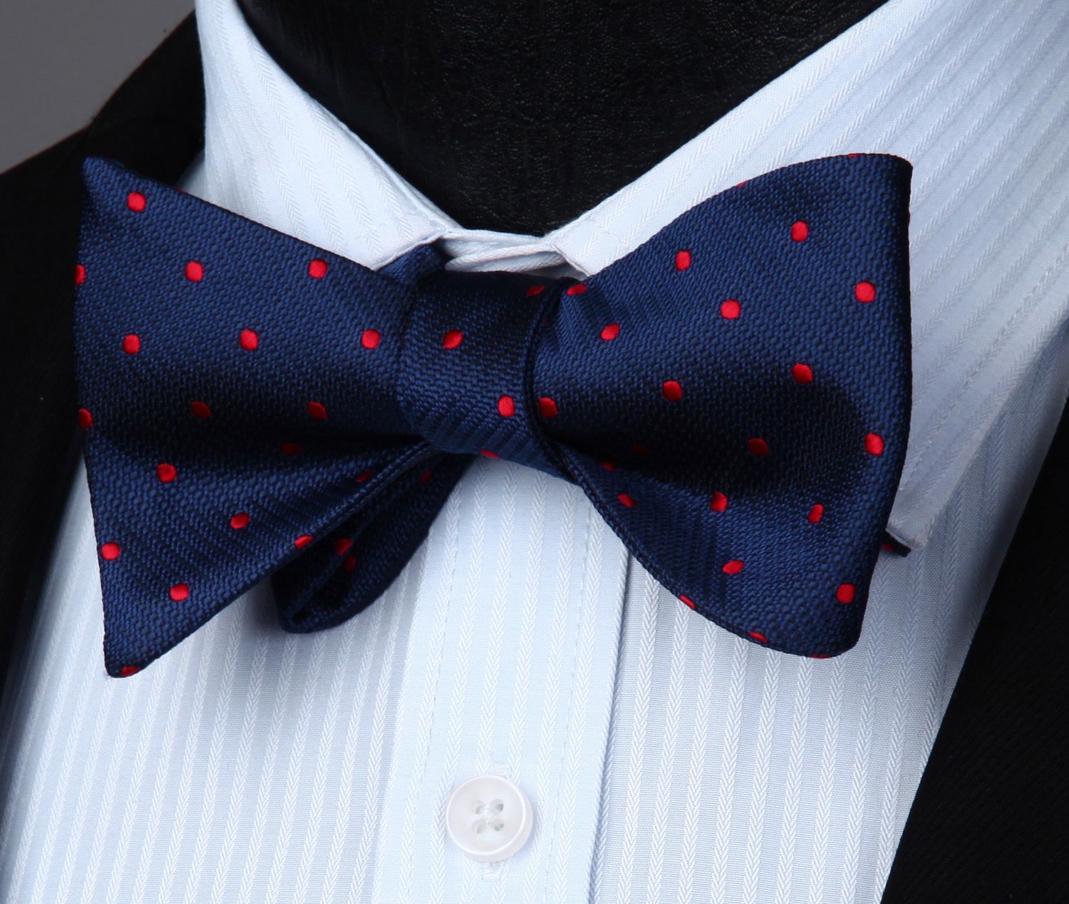 polka dot bow tie