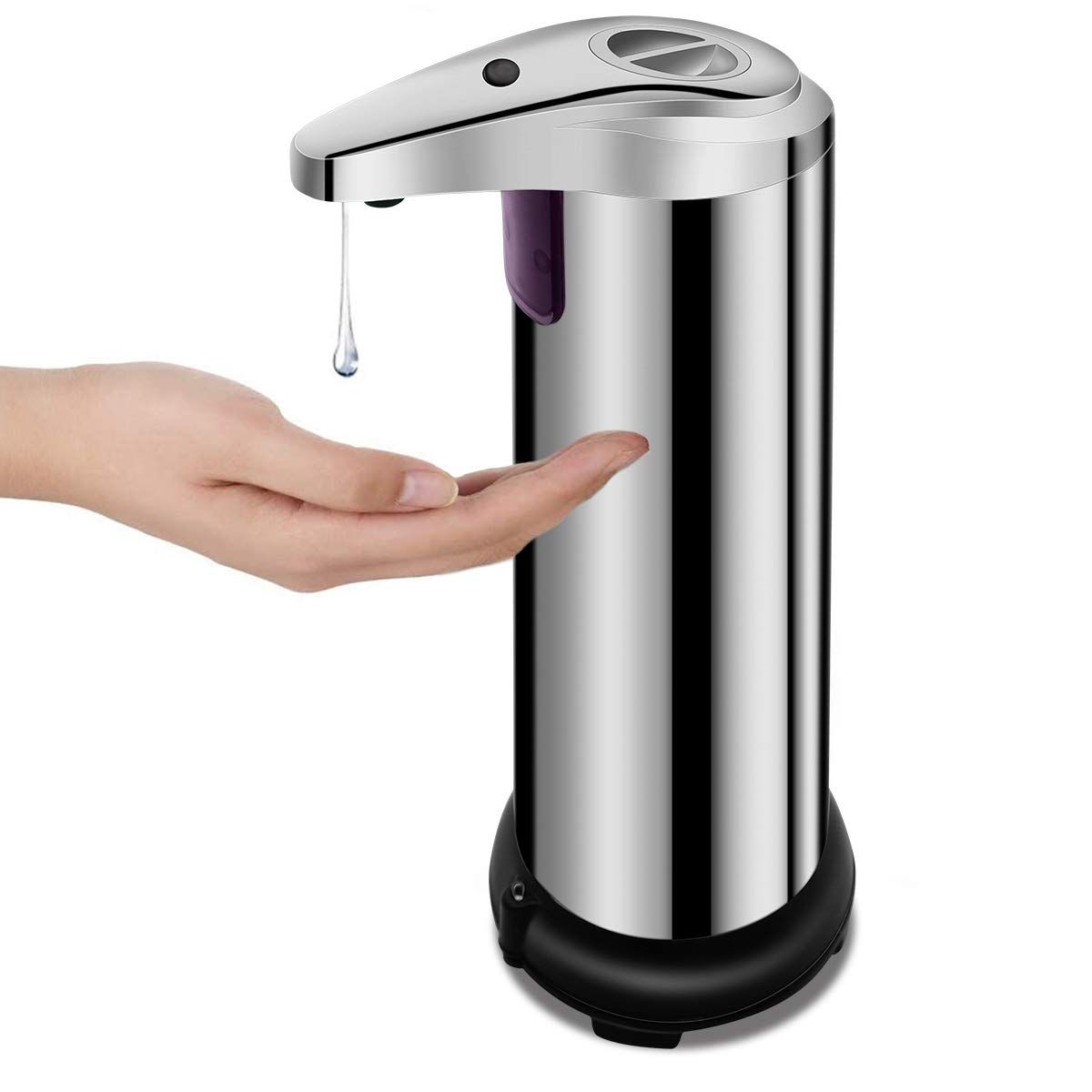 Duradera automático dispensador de jabón líquido de acero inoxidable del sensor dispensador de jabón Duradera automático dispensador de jabón líquido de acero inoxidable del sensor dispensador de jabón