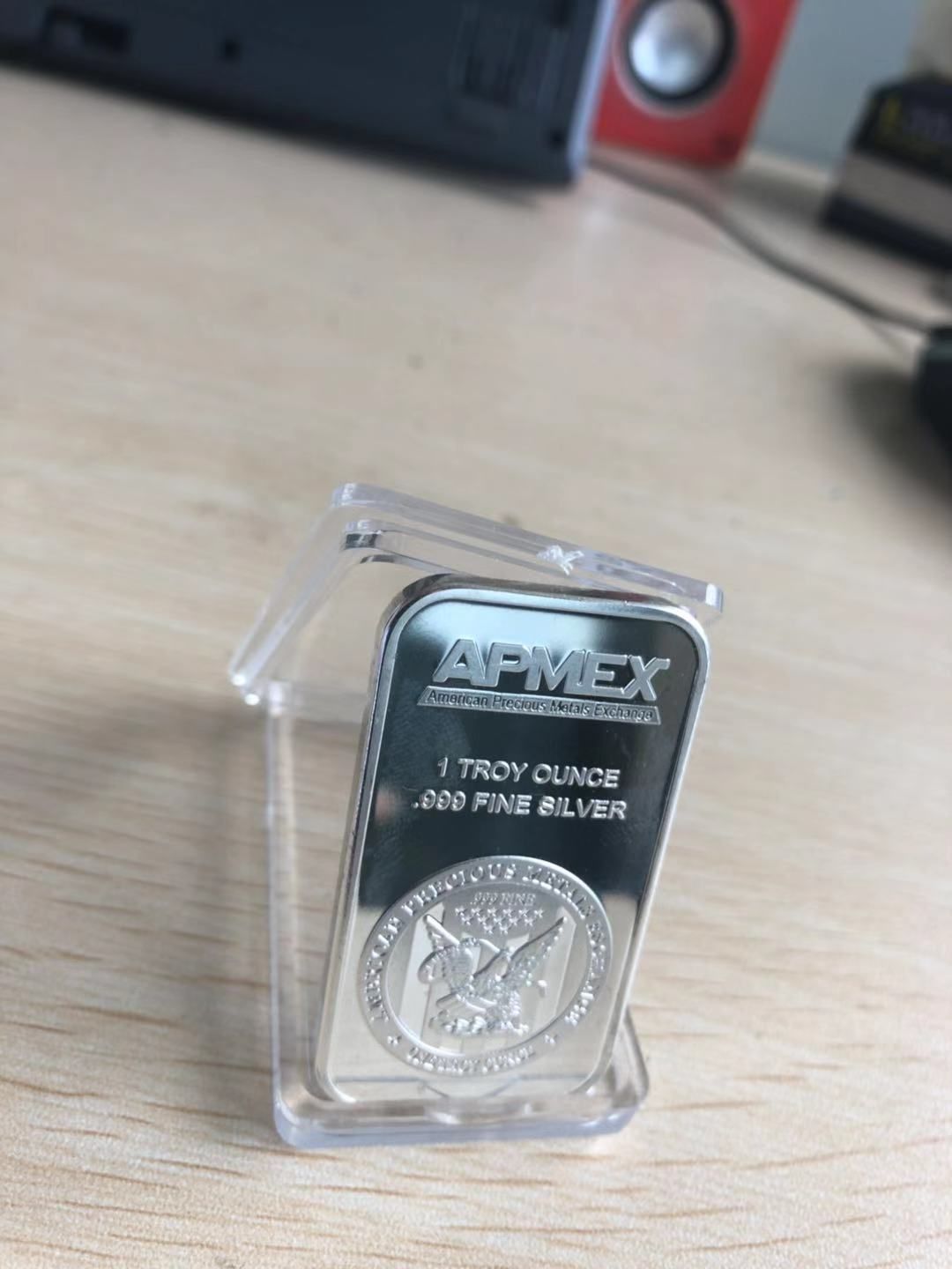 precious metals silver on American Precious Metals Exchange Apmex 1 Oz 999 Silver Bar Original Design Silver Bullion Bars Rounds Coins Paper Money