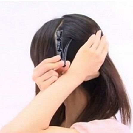 2019 Black Double Hair Pin Clips Barrette Comb Hairpin Christmas