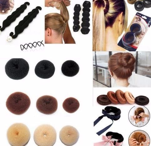 Girls Headwear Braider Tool Roller Styling Maker Ring Fast Bun