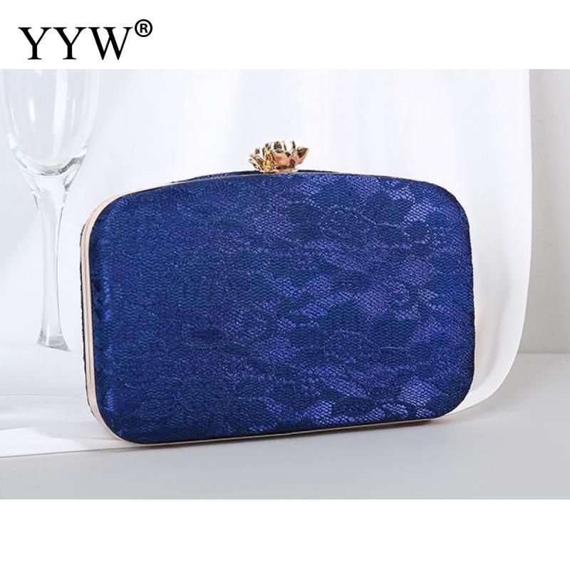 navy blue evening bolsa