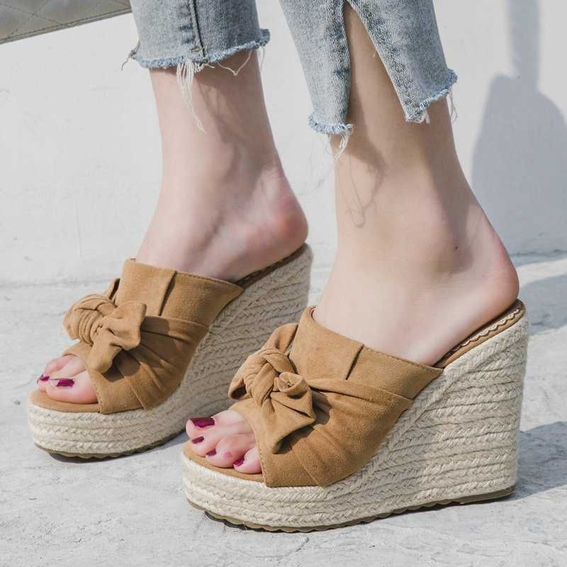 platform beach sandals
