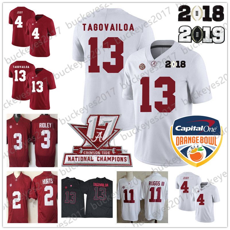 alabama jersey number 13