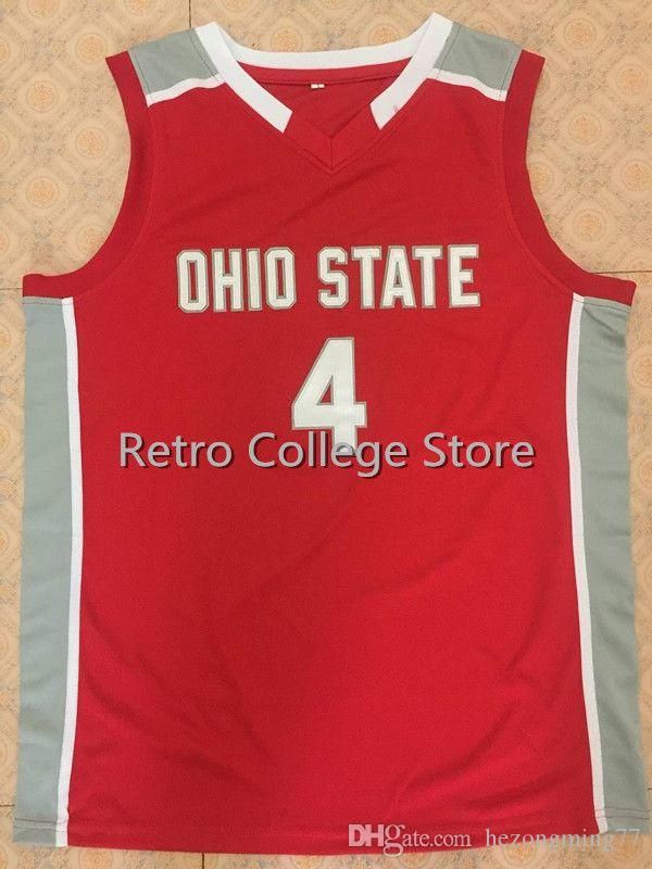 ohio state basketball throwback jersey