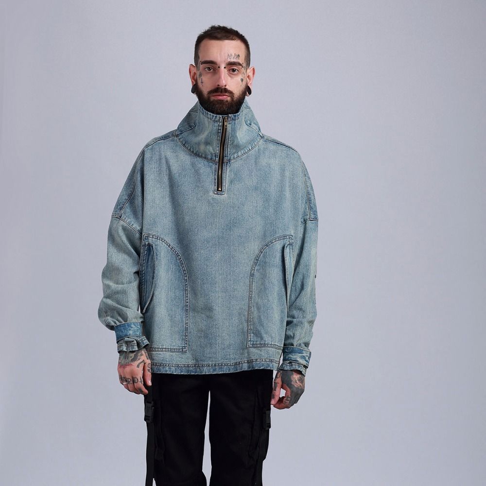 jeans pullover jacket