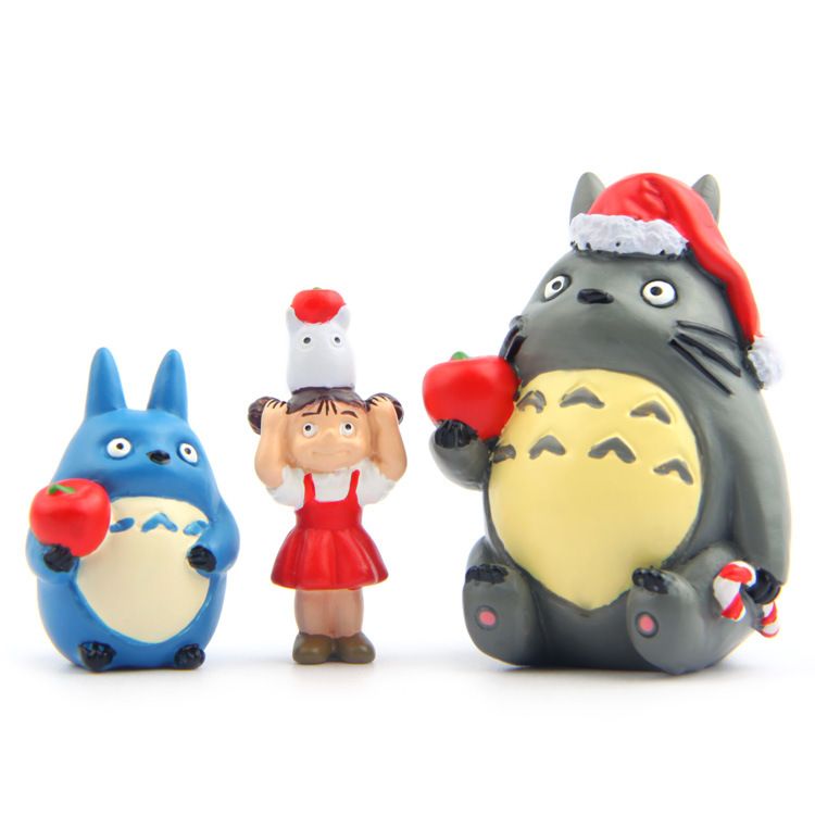 Compra Figuras Figura Totoro Totoro Juguetes Mini Animado Accion Pantalla Juguete Muneca Fiesta De Navidad Diy Decoracion Bebe Barato Entrega Rapida Y Calidad Es Dhgate