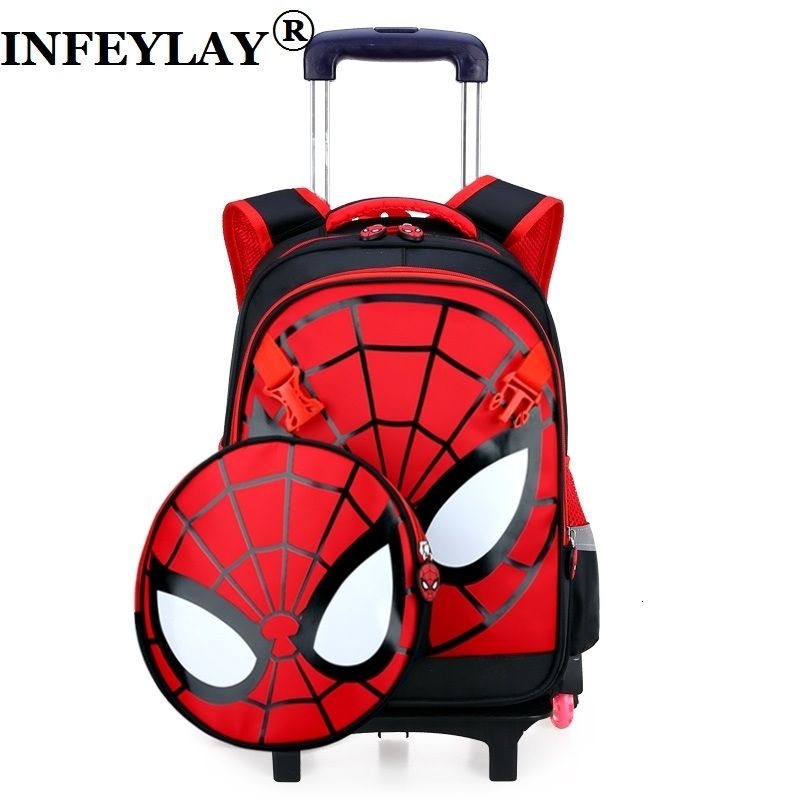 spiderman rolling suitcase