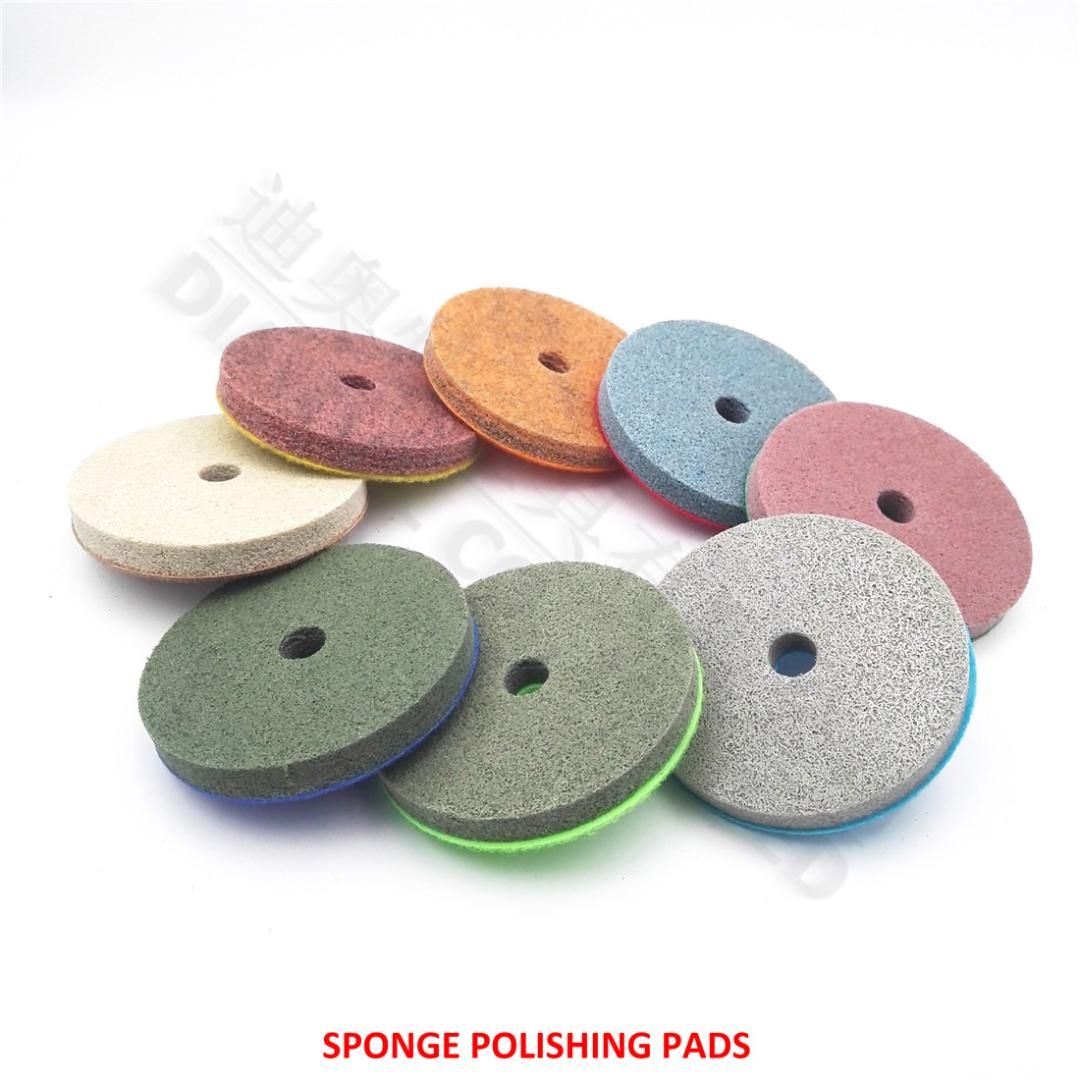 UK STOCK 80mm Diamond Polishing Wet//Dry Granite Glass Marble Concrete Grits Pad