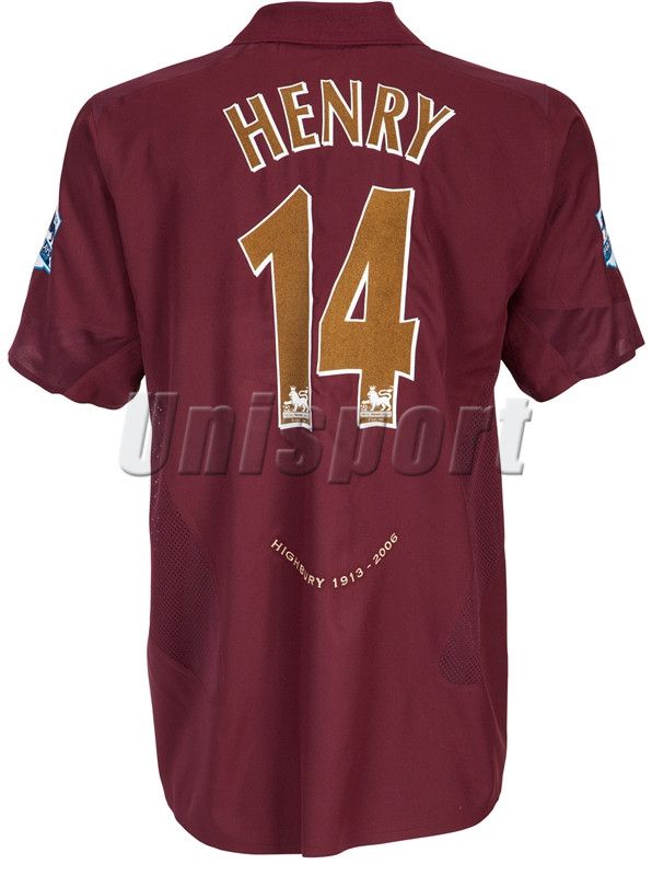 jersey arsenal 2005