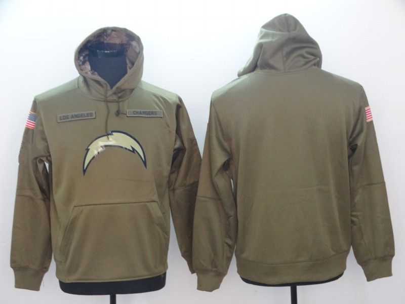 los angeles chargers salute to service hoodie