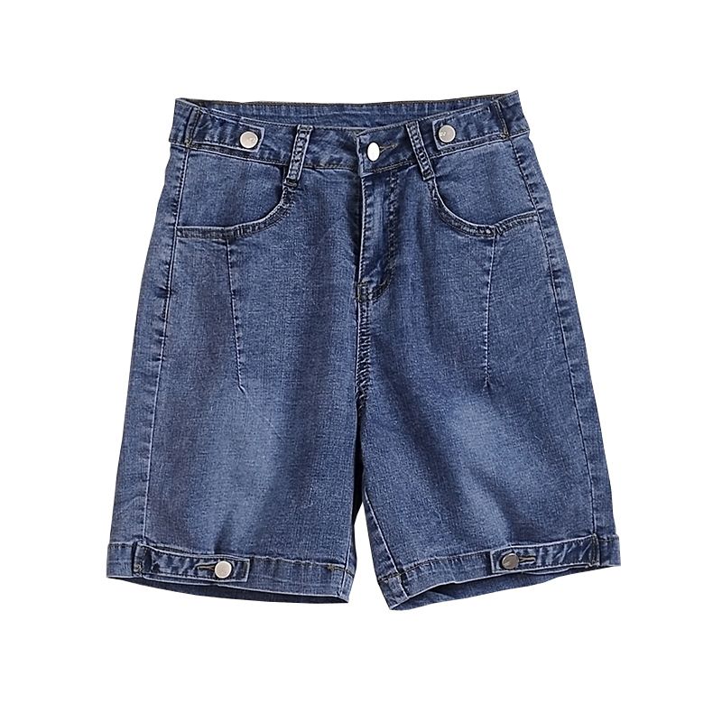 Pantalones Cortos De Mezclilla Jeans De Mujer Pock Recto De Pantalones Cortos De Mezclilla Jeans De Mujer Pock Recto De