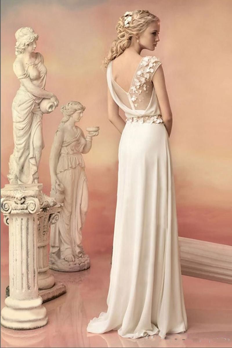 Tulle Flower Chiffon Formal Dress 2019 