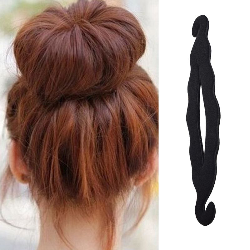 Women Magic Hair Style Tool Quick Sponge Braiders Hairdisk Donut Maker Fashion Salon Tool Foam Bun Women Magic Hair Style Tool Quick Sponge Braiders Hairdisk Donut Maker Fashion Salon Tool Foam Bun