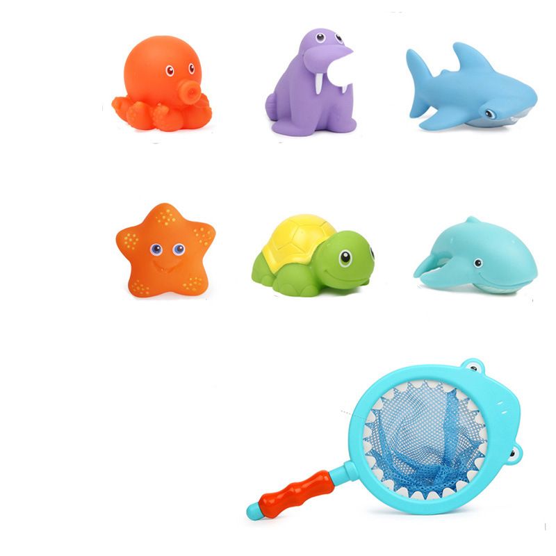 shark bath toys