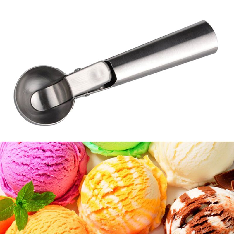 how to scoop frozen ice cream