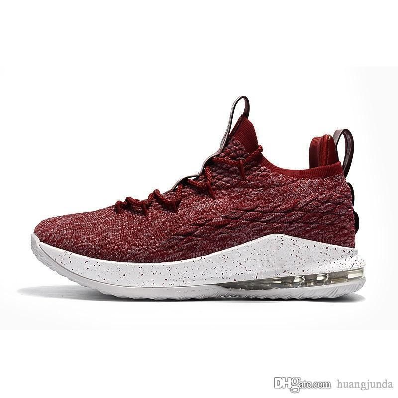 red lebron 15s