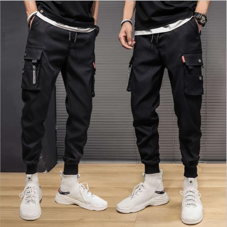 2020 nuevos pantalones de los hombres coreana de la tendencia del otoño nuevos Joker nacionales
