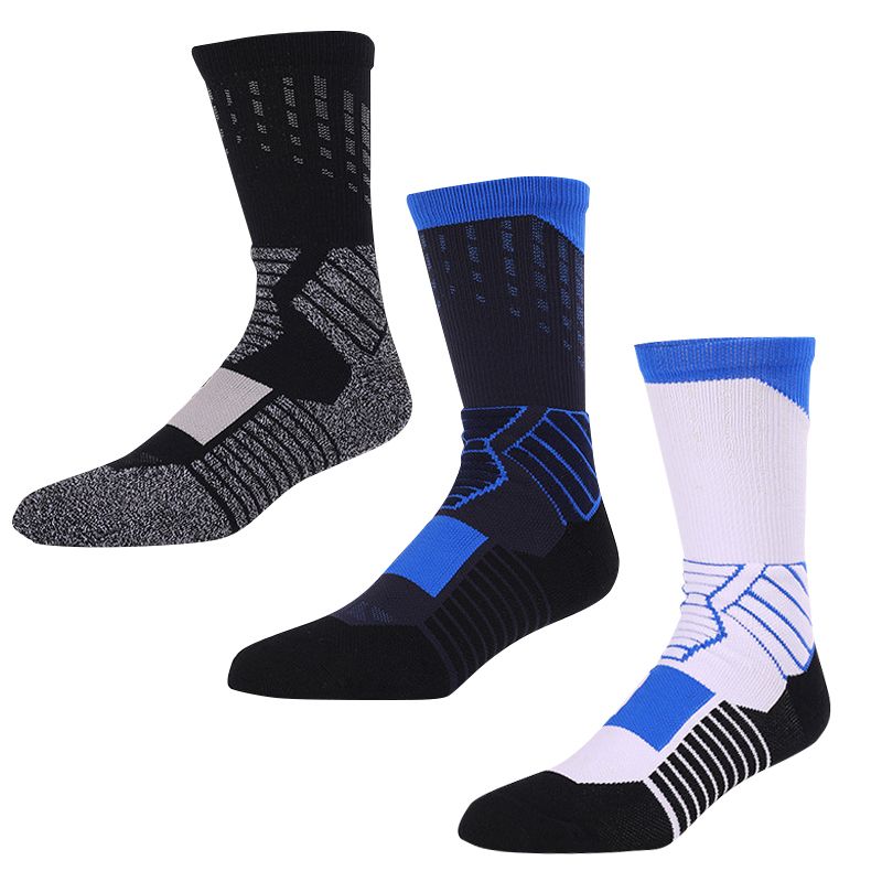long black sports socks