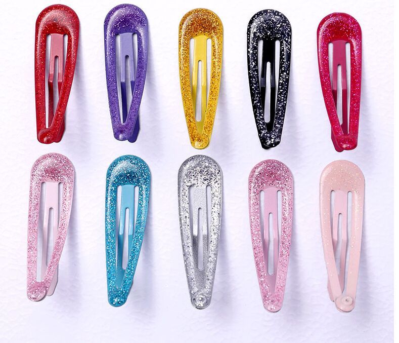 100pcs Snap Hair Clips Glitter Hairpins for Children Kids Hair Clip Pins for Baby Girls Hair 100pcs Snap Hair Clips Glitter Hairpins for Children Kids Hair Clip Pins for Baby Girls Hair