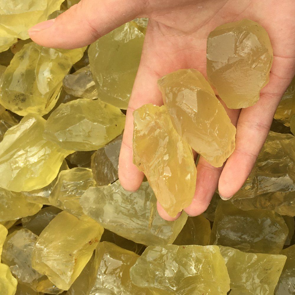 50g 1pcs Natural Raw Citrine Yellow Quartz Crystal Rough Stones Original Brazil Minerals Specimen Geology Teaching
