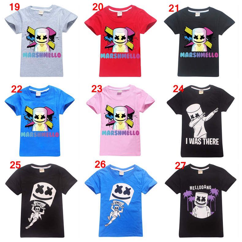 Marshmello t shirt for girls Clearance