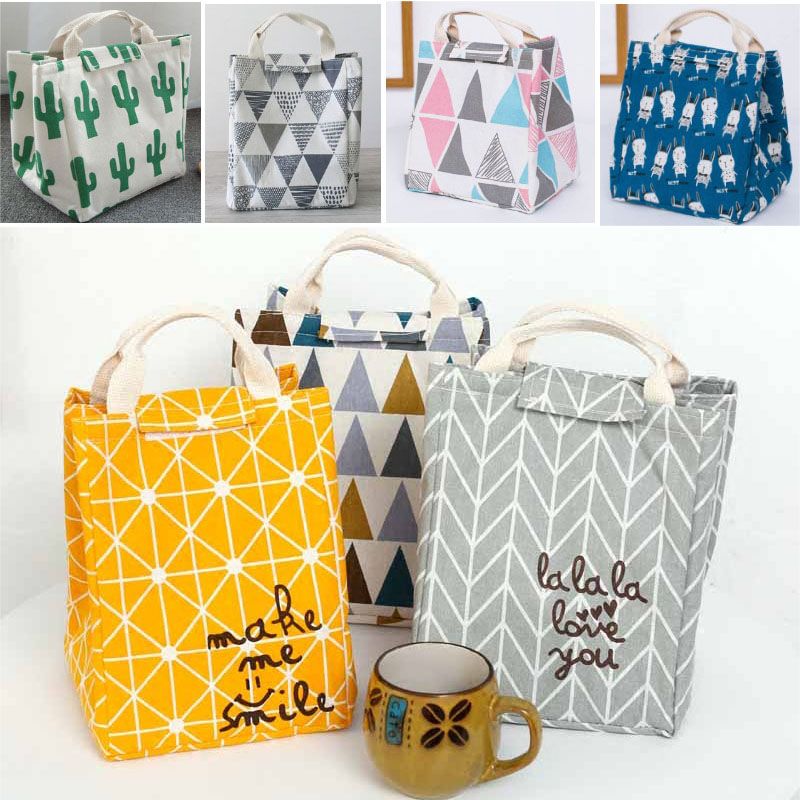 reusable lunch tote