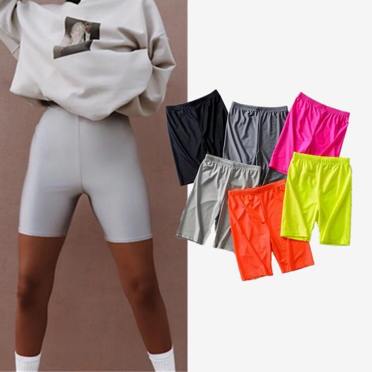 ladies long sports shorts