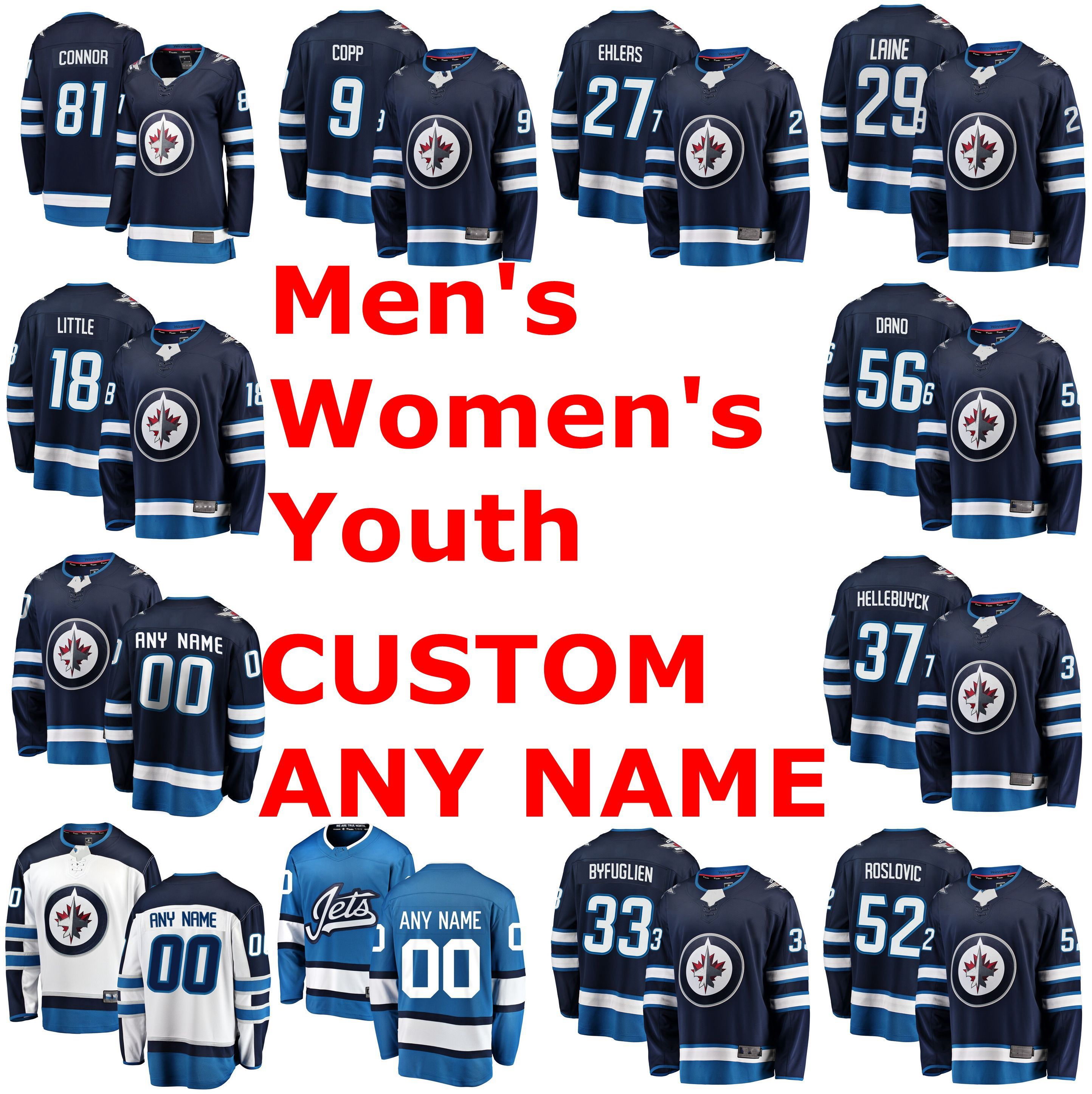 2020 Winnipeg Jets Jerseys Kyle Connor 