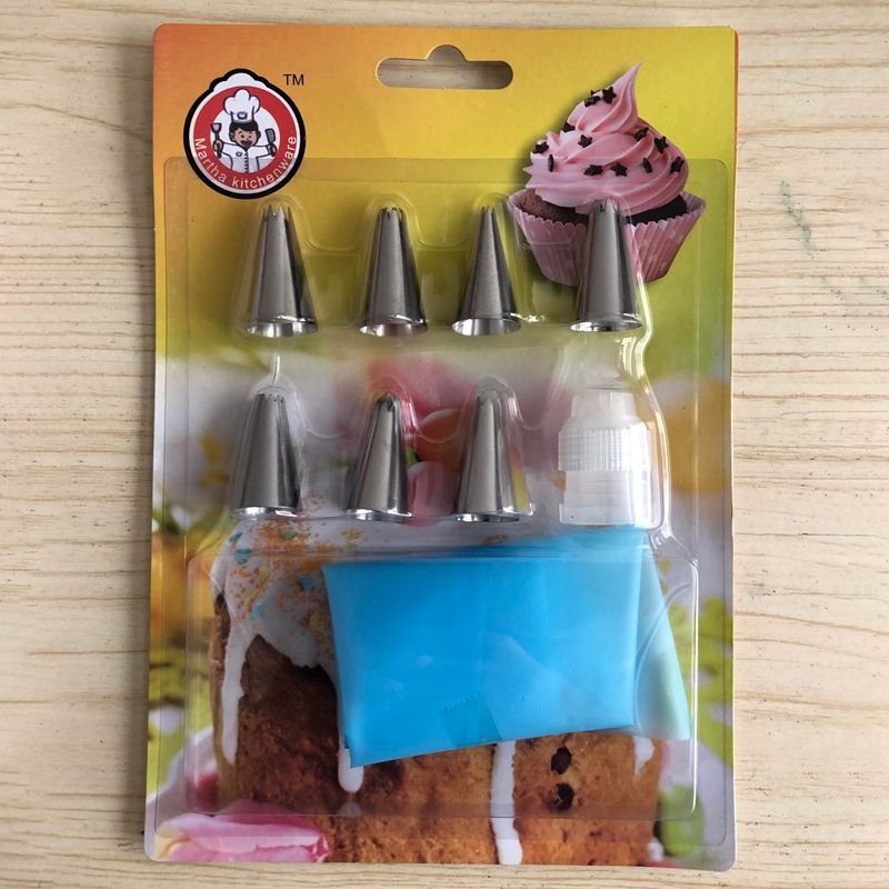 2020 Silicone Pastry Bag Tips Kitchen DIY Icing Piping Cream Reusable